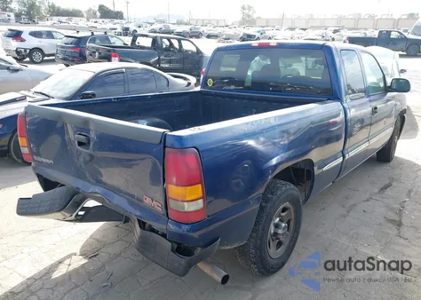 2001 GMC Sierra 1500 Sle из США, поврежденный, VIN 2GTEC19T911392708